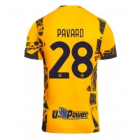 Camisa de Futebol Inter Milan Benjamin Pavard #28 Equipamento Alternativo 2024-25 Manga Curta